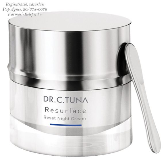 Farmasi Dr. C. Tuna Resurface éjszakai krém regeneráláshoz  (50 ml)