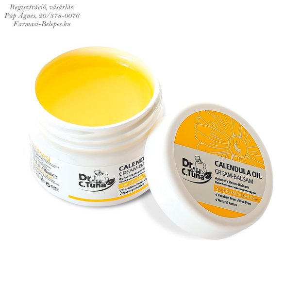 Dr. C. TUNA Krém-balzsam körömvirág olajjal 80 ml