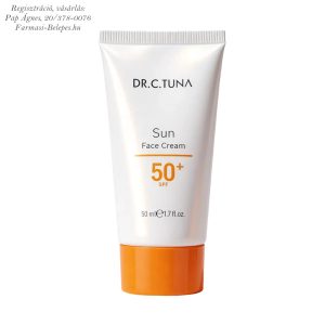 Dr. C. Tuna Sun 50 faktoros fényvédő arckrém 50 ml
