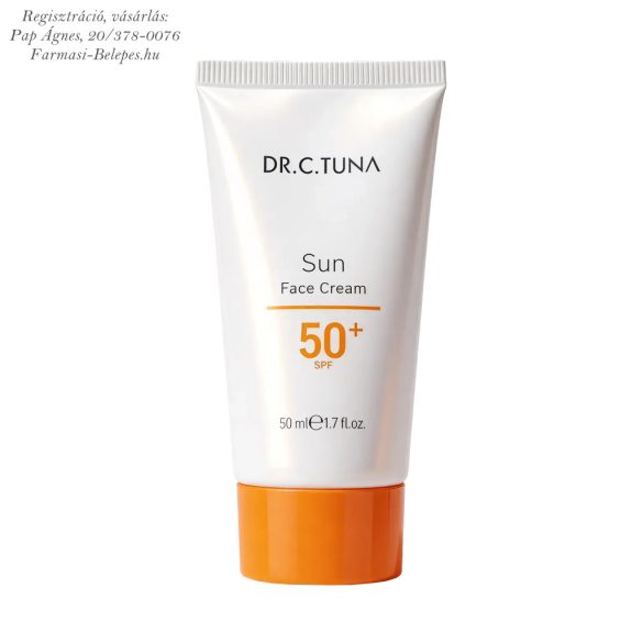 Dr. C. Tuna Sun 50 faktoros fényvédő arckrém 50 ml