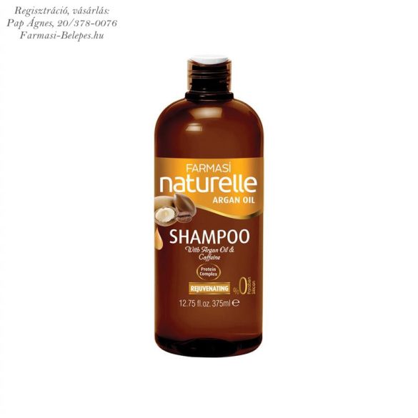 Farmasi Naturelle argán olaj és koffein hajsampon