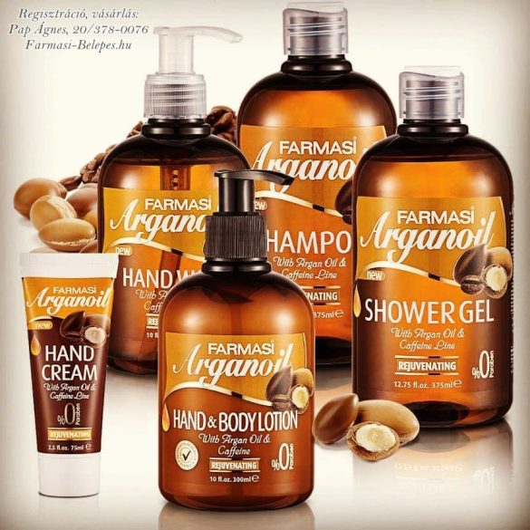 Farmasi Naturelle argán olaj és koffein hajsampon
