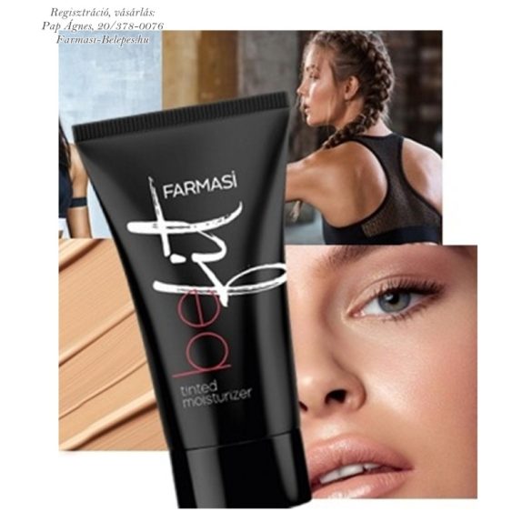 Farmasi Be Fit szinezett hidratáló krém, medium