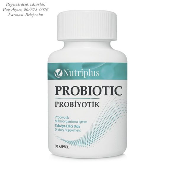 Farmasi NUTRIPLUS Probiotikum kapszula, 30 db-os