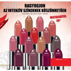 Farmasi intenzív rúzs, több színárnyalat
